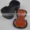 Made In China High-end quality violin shape rosewood box packaged violin rosin case.