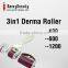 Skin care equipment 3 in 1 derma roller 180/600/1200 needles