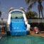 cheap dolphin blue slide into pool for backyard party use