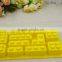 Candy Color Buliding Block Candy Jello Silicone Ice Cube Tray Chocolates Silicone Baking Molds for Lego Lovers