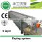 Double rotary molding waste paper egg tray machine