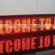 HOT !!! personalized led digital bus destination programmable flexible led sign