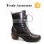 cool women lace up military boots
