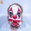 halloween party chucky custom funny face joker mask scary nose realistic cosplay rubber mask anime latex clown mask