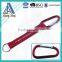 Customized carabiner short lanyard wholesale
