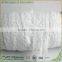 1.5" width white elastic lace trim ribbon
