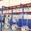 Continuous hook shot blasting machines
