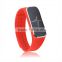 2016 Bluetooth sport bracelet, fitness sports silicone bracelet, call reminder