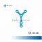 CE Marked 1.5mm Y-shaped titanium orthopedic plate