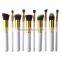 Amazon 10 PCS Synthetic Kabuki Makeup Brush Set