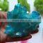Angel aura titanium rainbow aura quartz coated crystal cluster healing stones