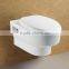 Rectangle Shape Wall Hung Ceramic Toilet WC