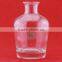Hot selling cheap bulleitwse 700ml bottles short boston wine bottles lung shape whiskey bottle
