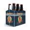 good quality 6 pack beer bottle corrugated paper holder