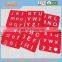 Plastic letter PP stencil