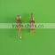 non-standard and high quallity brass decorative push pin made in china