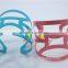 Fashion Cuff Bracelets for Women with Hollow out Blue&Pink Color Irregular Pattern Bangles Bracelet for 2016 New Intrend style