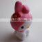 Melody Cute Design Custom Toys Soft Pvc Figures Silicone Toy Vinyl Bank