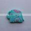 Key cover pvc material custom logo key cap