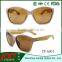 Custom wooden sunglasses wood polarized sunglasses recycled skateboard sunglasses