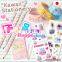 Cute and Very kawaii set of stationary design Hoppe-chan stationary with multiple functions