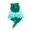 Cute Dogs Cat Dinosaur pretty Costumes Clothes Apparel Green Color