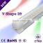 High brightness V Shape LED Cooler Lights 36W led tube t8 integrated tube light 1.2M AC85-265V clear cover with CE RoHS listed