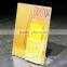 China Supplier high quality steel book rack cabinet acrylic magazine holder PMMA book shelf