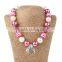 Girls Chunky Necklace Bubblegum Necklace Girls Bubble Gum Bead Necklace Bead accessories