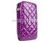 PU leather Fashion BUBM 64 capacity purple personalized CD Case