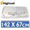 Windshield Logo Printed two circles tyvek sunshade for car