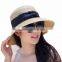 Wide Brim UPF 50+ Womens Beach Straw Sun Caps