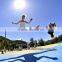 Giant jumping game infaltable jumping soft pillow for kids