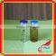 Brown glass chemical bottles for penicillin bottle with aluminum cap for pill bottle with flip top cap