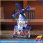 Custom delft holland ceramic 3D house building model for souvenir gift