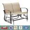 Mesh outdoor aluminium chair with mesh hanging
