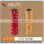 Colorful promotion 9 led flashlight torch with Surface carving craft, exquisite design