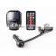 Car Bluetooth FM Transmitter modulator Car Kit with USB Car Charger for iPhones, Samsung