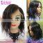 10Inch 130% Density Bob Wig Natural Hairline Full Lace Short Wave Bob Wigs