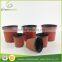pp blister plastic brick color flower pot