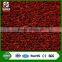 Top quality waterproof sports use red tone artificial grass tiles for golf flooring