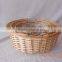 hot sale decoration handmade weaving wicker willow basket