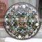 New Pietre Dure Round Inlay Marble Inlay Top, Inlay Stone Table Top, Stone Table Top, Marble