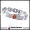Wholesale high quality fashion energy bio magnetic ID bracelet