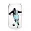 400ml Customized High Borosilicate Double Wall Glass