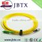 Outdoor application OM2 fiber optic armored cable patch cord jumper
