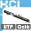 Taiwan Manufacturer 24-Port Cat6 Keystone Jack 6-in-1 Modular Patch Panel