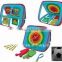 3-in-1 kids activity sports bean bag pop up football goal archery game play set tent
