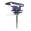 Screw-in Poly Tape or Wire Insulator / Ribbon Insulator for Electric Fence