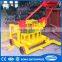 Mobile diesel concrete brick making machine